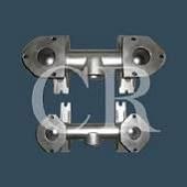 Hybrid valve parts casting process in china